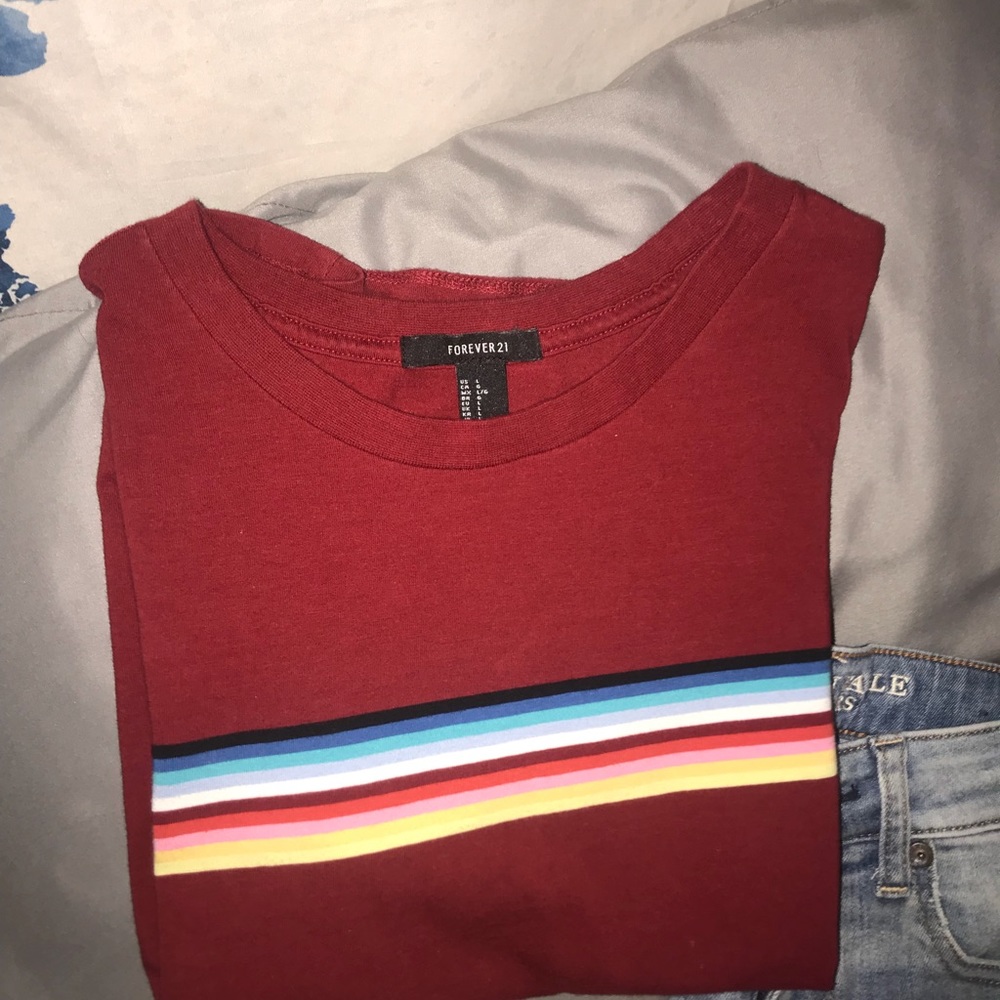 Striped tee 🍒 - Picture 3 of 3